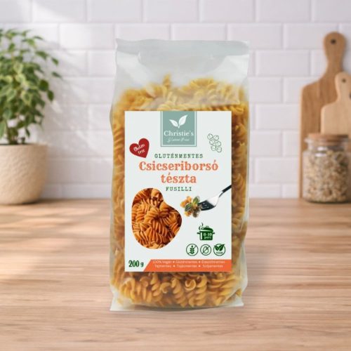 Christie's gluténmentes csicseriborsó tészta fusilli 200g