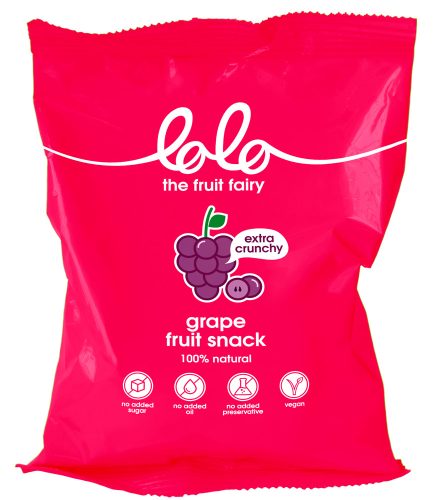 Lolo gluténmentes Szőlő snack