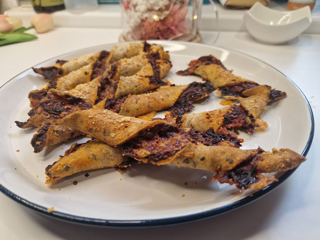 Sajtos pizza twist